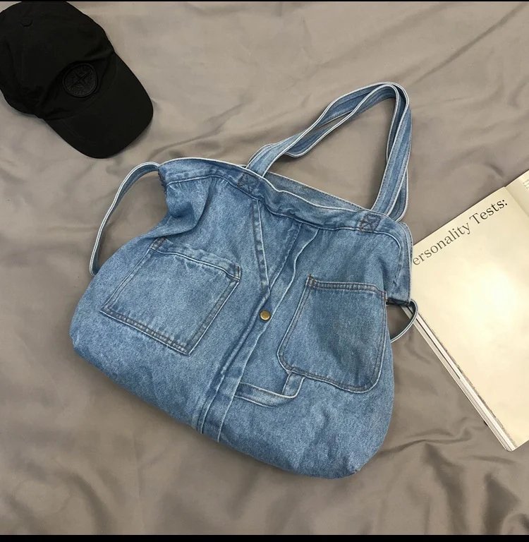 Denim Shoulder Hand Bag for Woman Crossbody Casual Jeans s Women Handbags