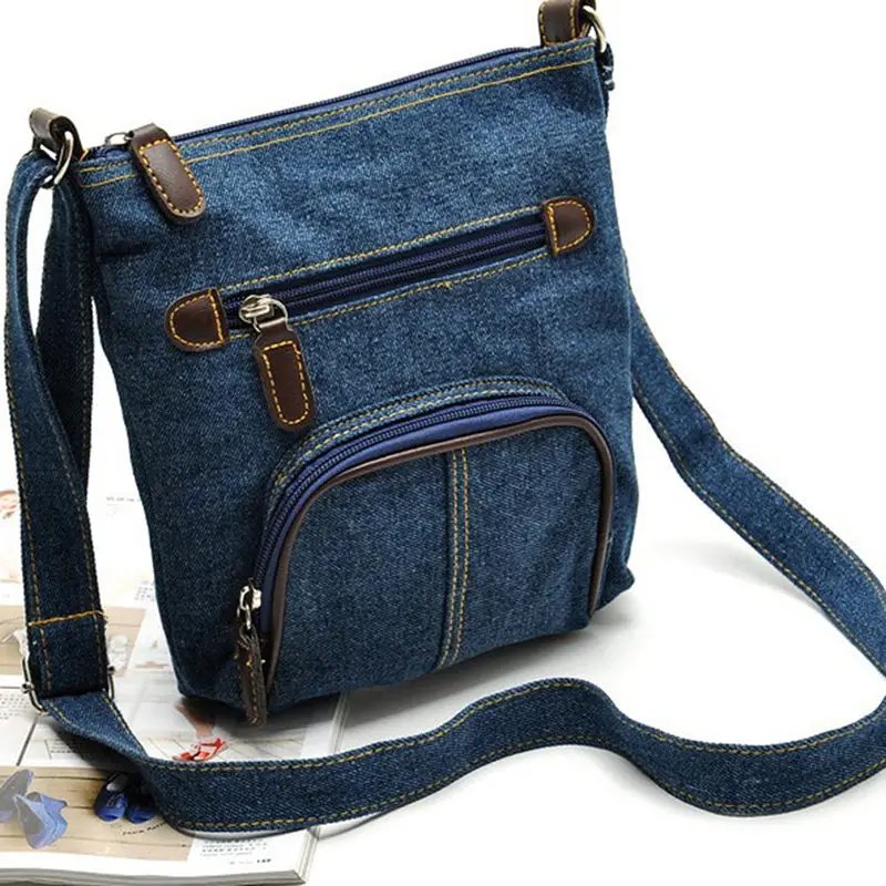 Handbag Women Bag Designer Ladies Handbags Big Purses Jean Denim Tote Shoulder Crossbody Women Messenger Bag Small Denim Bolsa