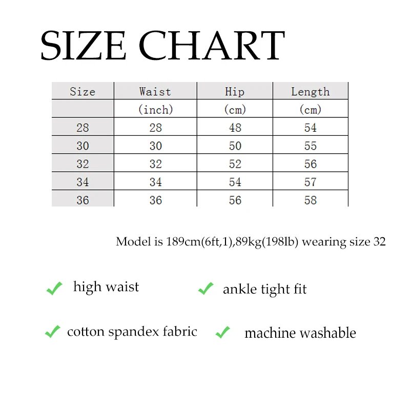 GINGTTO Jeans Mens Denim Shorts Skinny Short Pants Jean Shorts for men Elastic Waist Slim Fit Streetwear Stretch Dropshipping