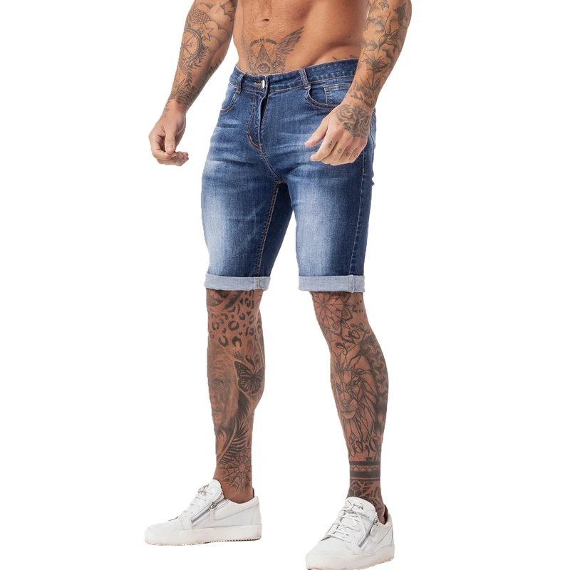 Mens Shorts Jeans Denim Shorts Black High Waist Ripped Summer Jeans Shorts For Men Brand Plus Size Casual Streetwear dk03