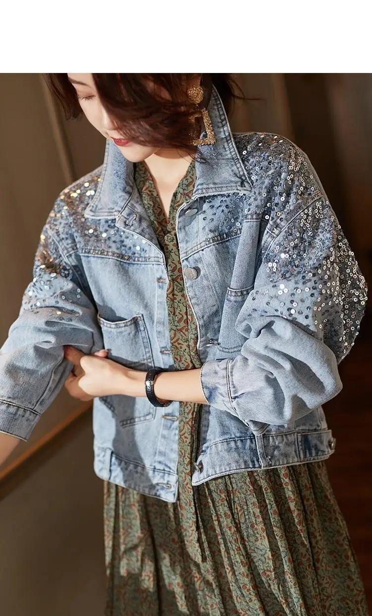 Denim Jacket For Women's Jackets For Women Denim Coats Women's Denim Jacket Jean Jacket For Womens Women Coat New In Outerwears