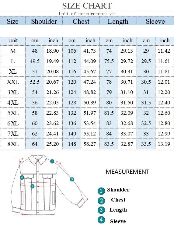 Summer New Men's Denim Short-sleeved Shirt Retro Large Size Tooling Loose Casual Denim Tops All-match 7XL 8XL